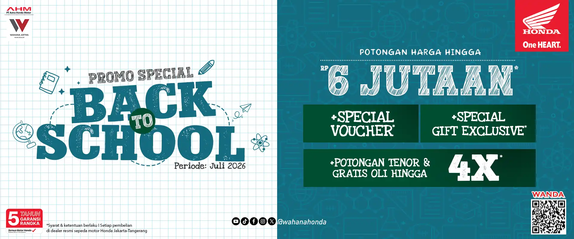 Promo BackToSchool Juli 2026 Home